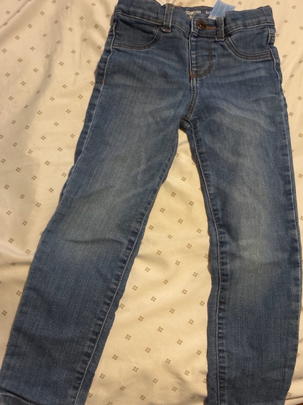 OshKosh B'gosh Girls Skinny Jeans - Medium Blue Wash
